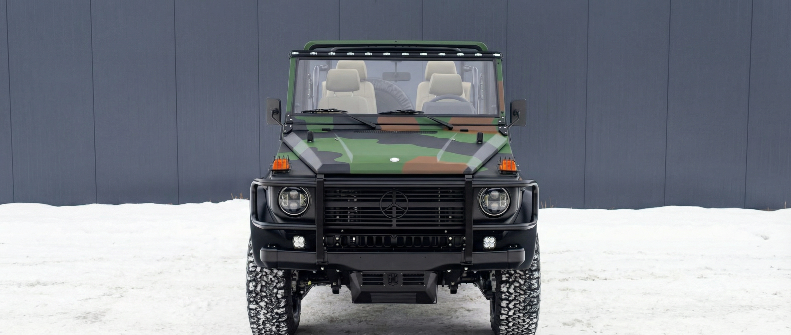 تحويل سيارة مرسيدس عسكرية كلاسيكية لوحش فاخر